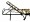 Slumber Saver Deluxe Folding Bed with Elevated Hard Rest. Roll Away Hotel Bed