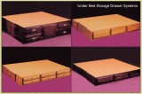 Waterbed hardside pedestal