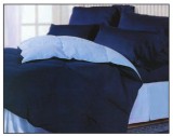 2-side 2-tone Convertible Waterbed and Standard Bed Comforter Set