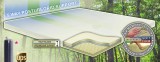 Innomax Hybrid Memory Foam and Latex Dual option mattress topper
